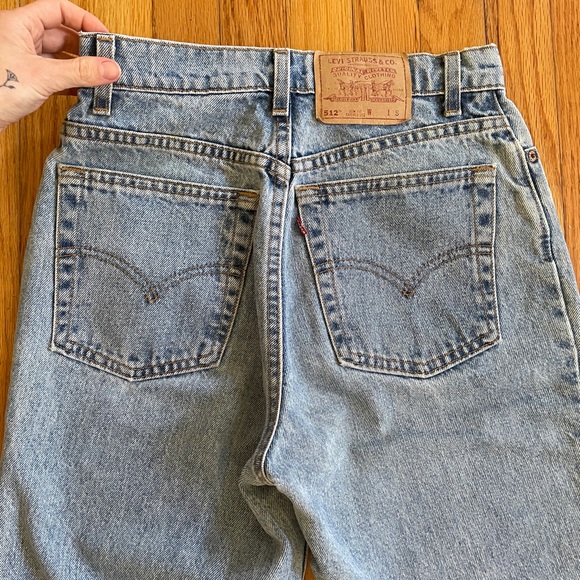 Vintage Levi’s 512 made in USA blue jeans 27 👖 - Picture 5 of 5